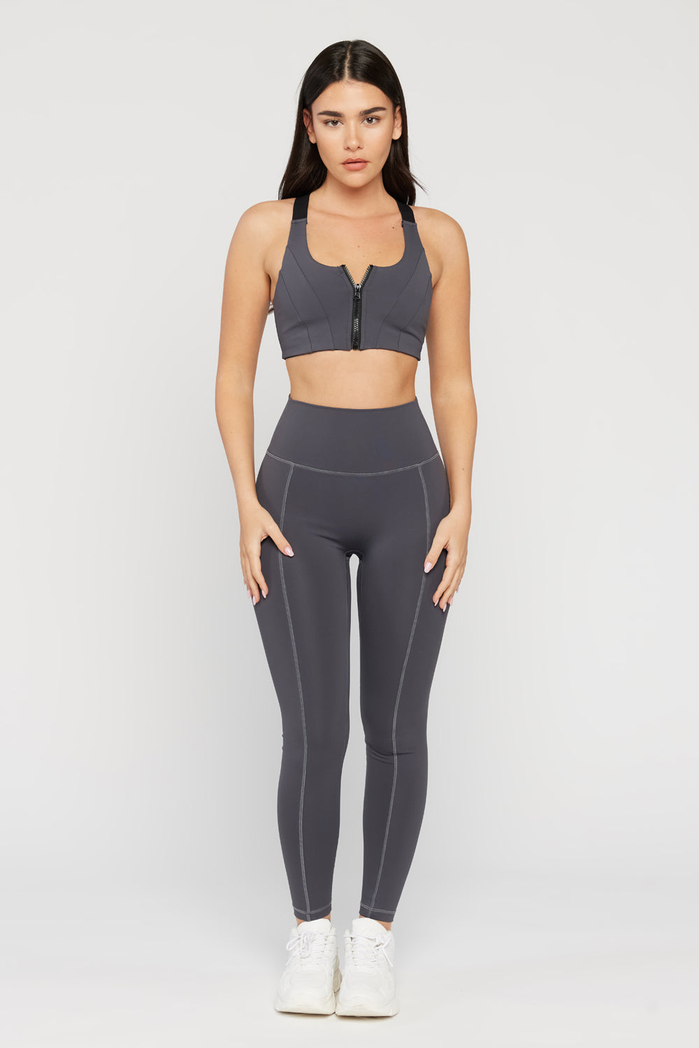 Aura - טייץ בצבע אפור | XS