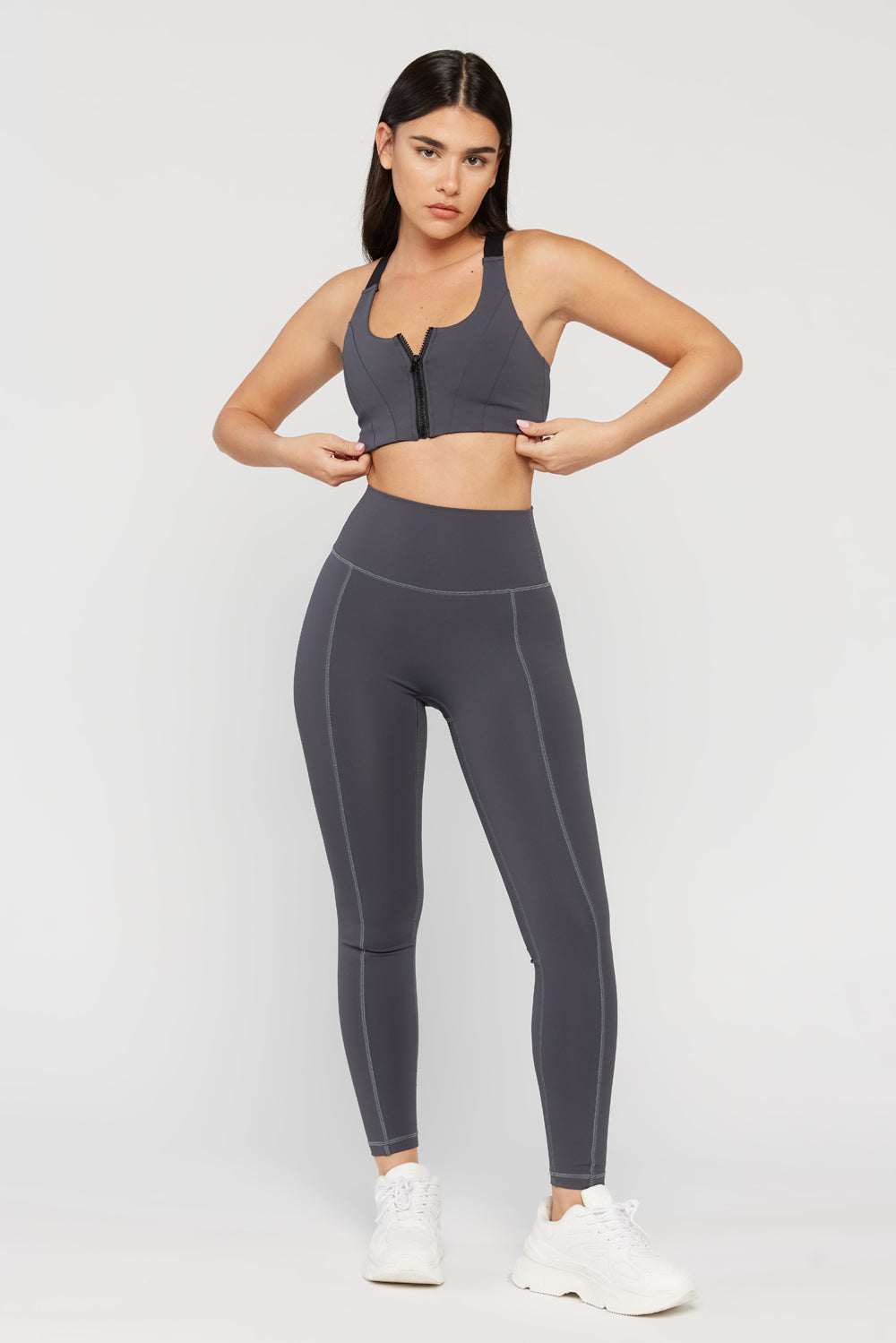 Aura - טייץ בצבע אפור | XS