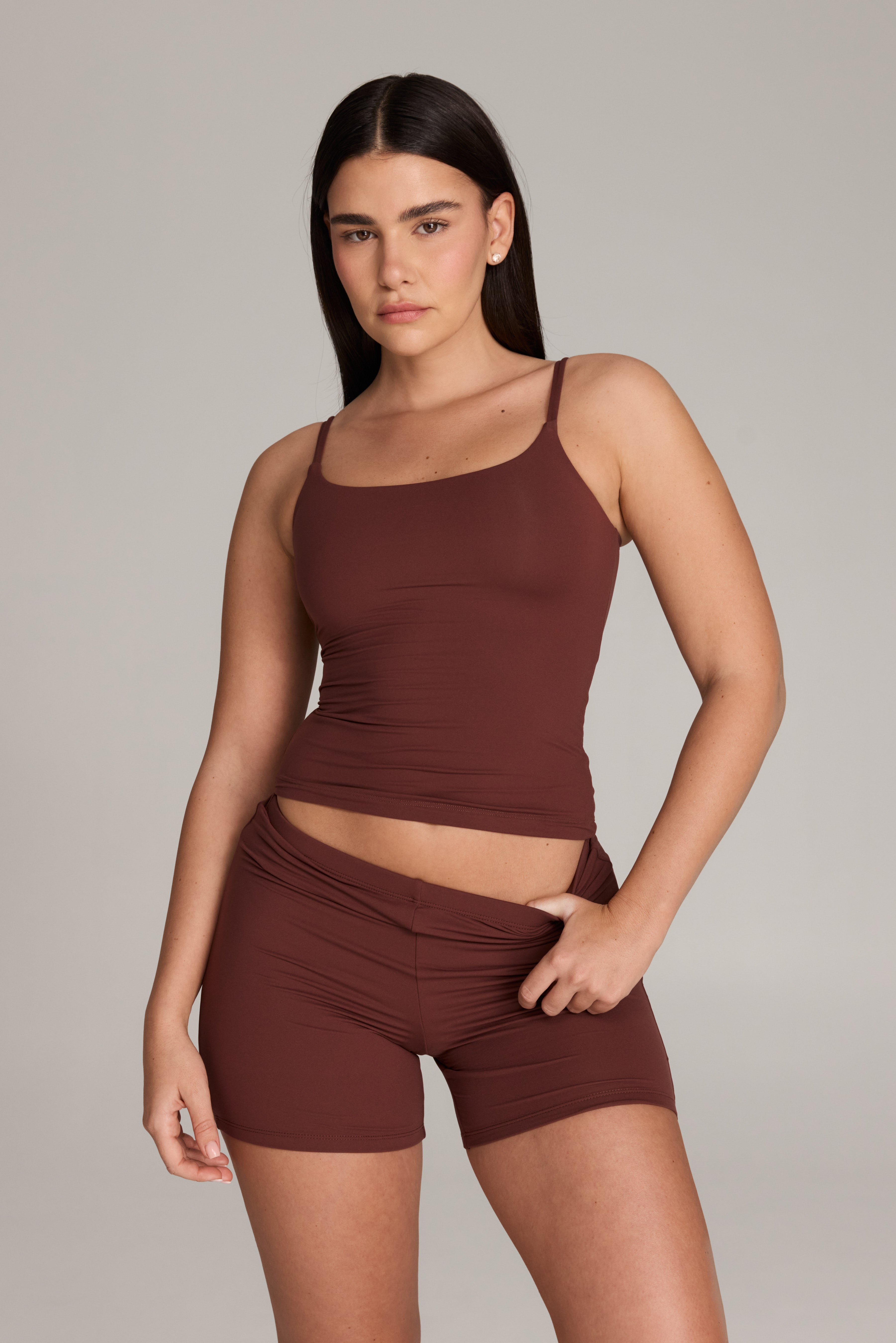 Second Skin גופייה כתפיות מתכווננות