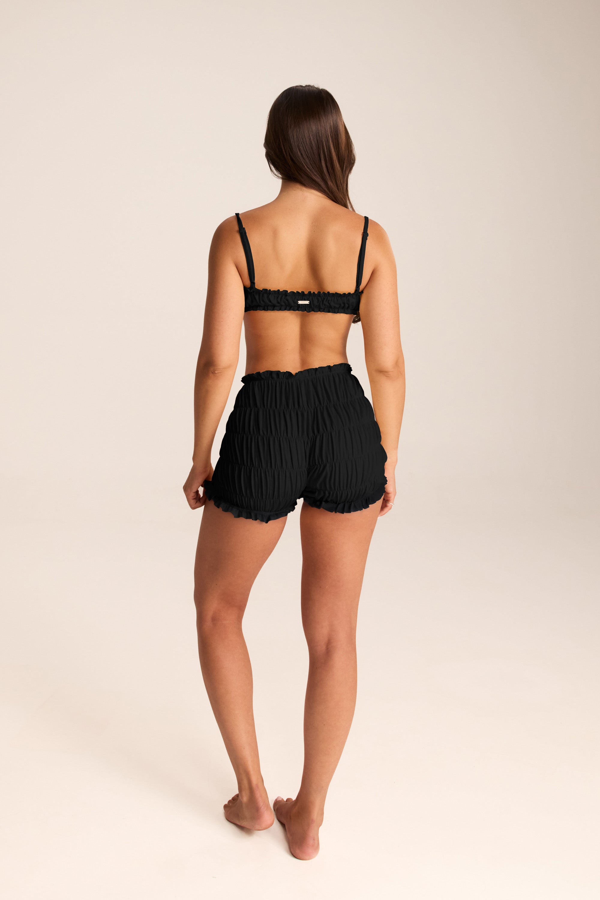 Loungewear מיקרו שורט כיווצים