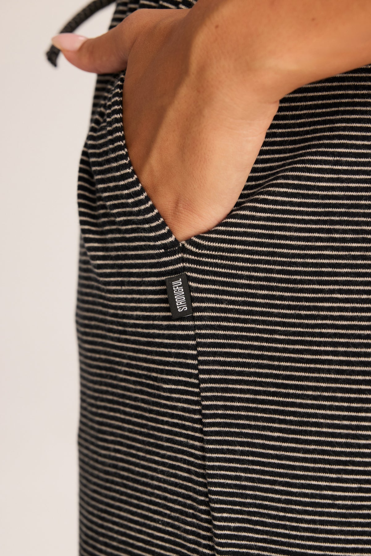 Stripes מכנסיים רחבים