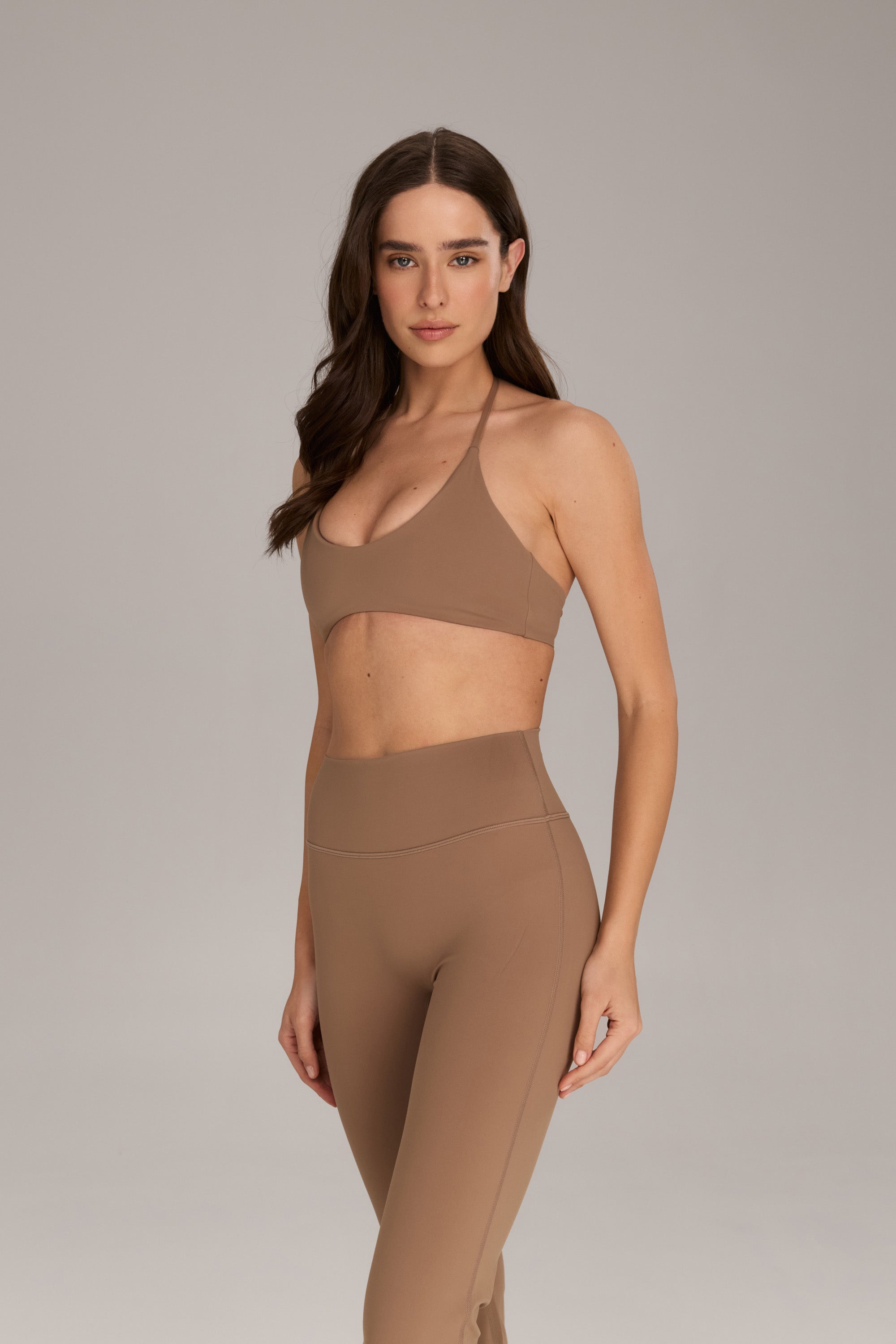 Brush חזיית קולר עם כתפיות דקות